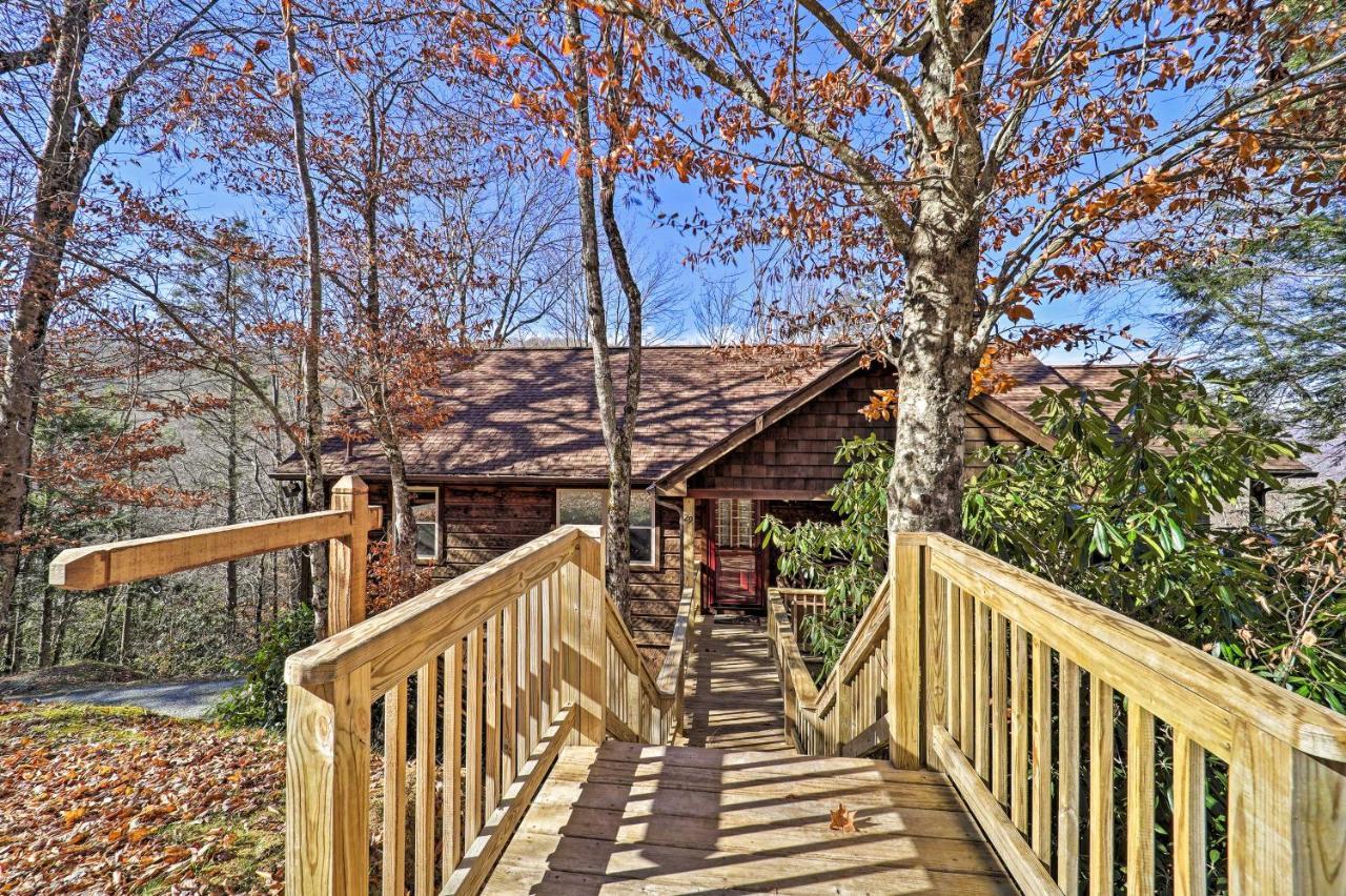 Banner Elk Cabin With Mountain View, Near Ski Areas! エクステリア 写真
